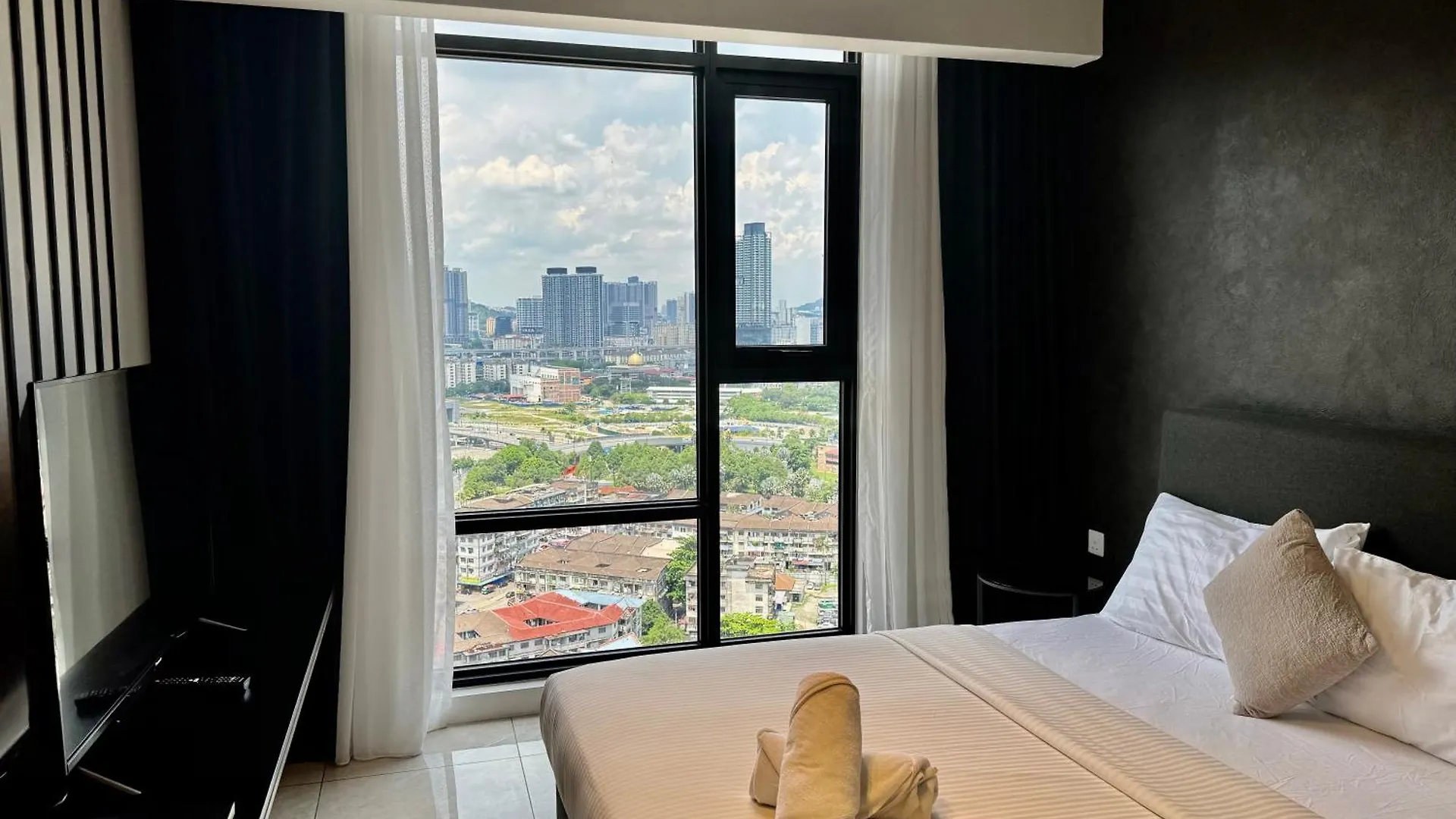 아파트 Axon Popular Suites Kl Bukit-Bintang 쿠알라룸푸르