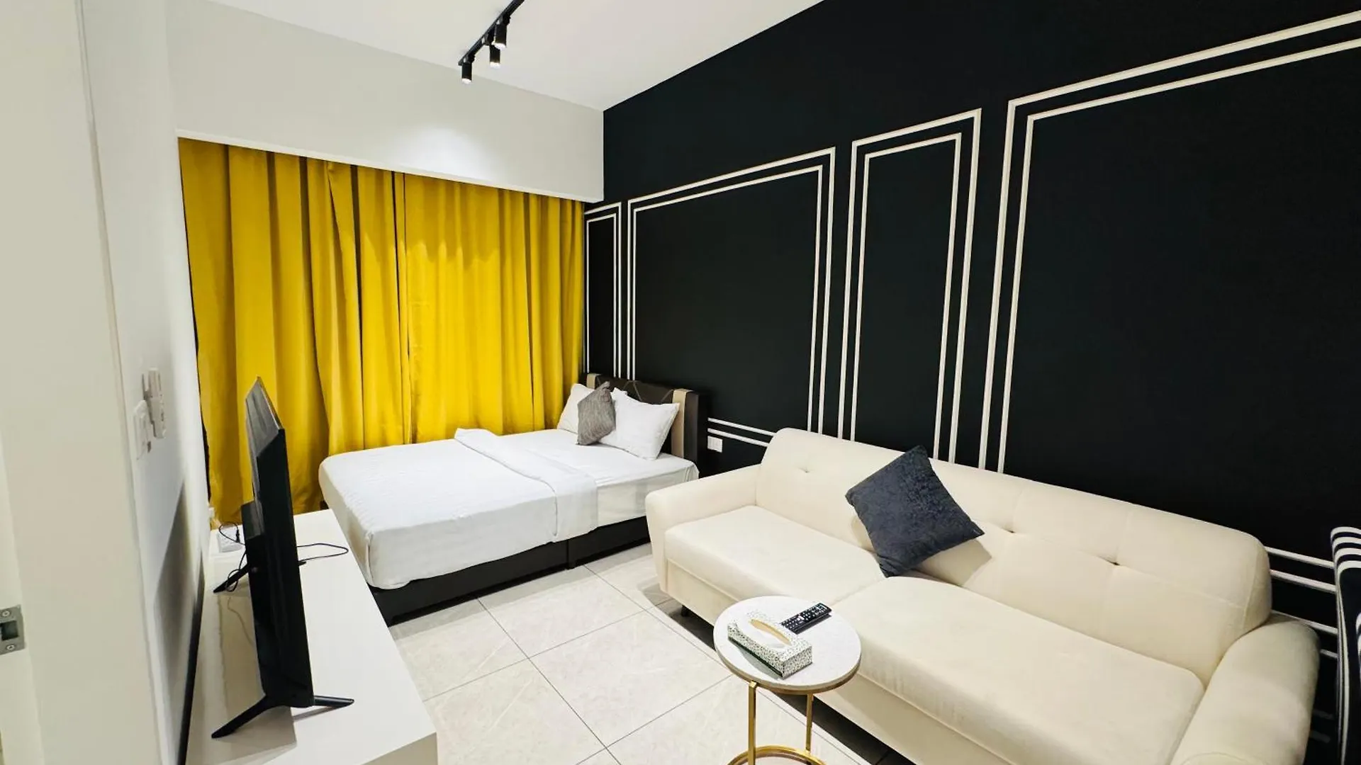 아파트 Axon Popular Suites Kl Bukit-Bintang 쿠알라룸푸르